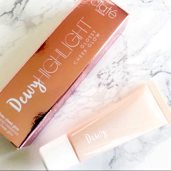 Cíate London Dewy Highlight Glossy Cheek Glow in Shade Dew Drop. - Picture 9 of 9